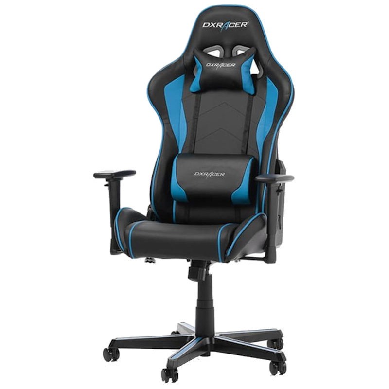 Cadeira Gaming DXRacer Fórmula F08 Preta Azul - Item
