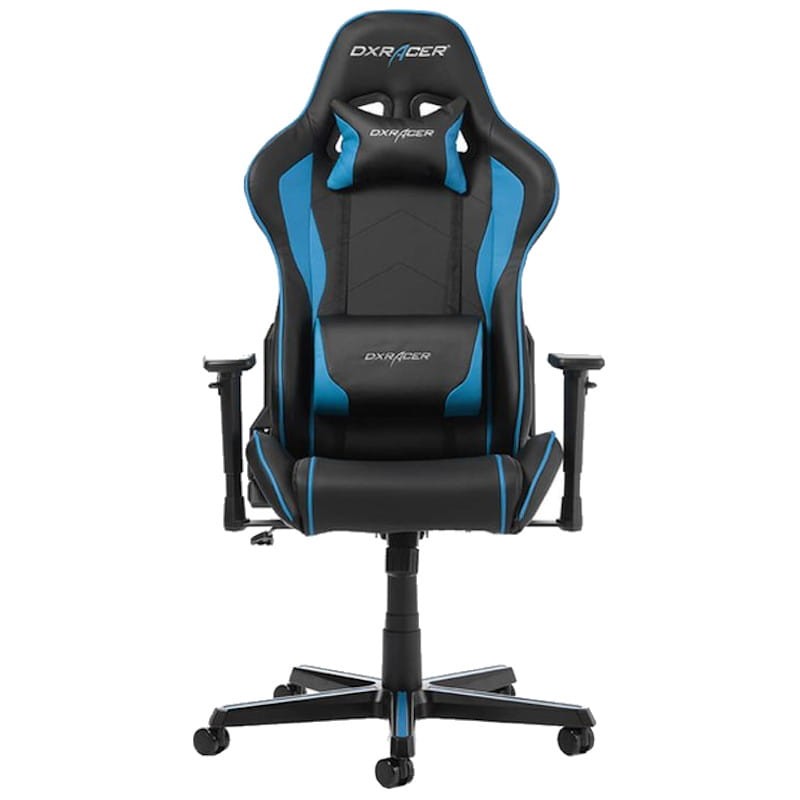 Cadeira Gaming DXRacer Fórmula F08 Preta Azul - Item1
