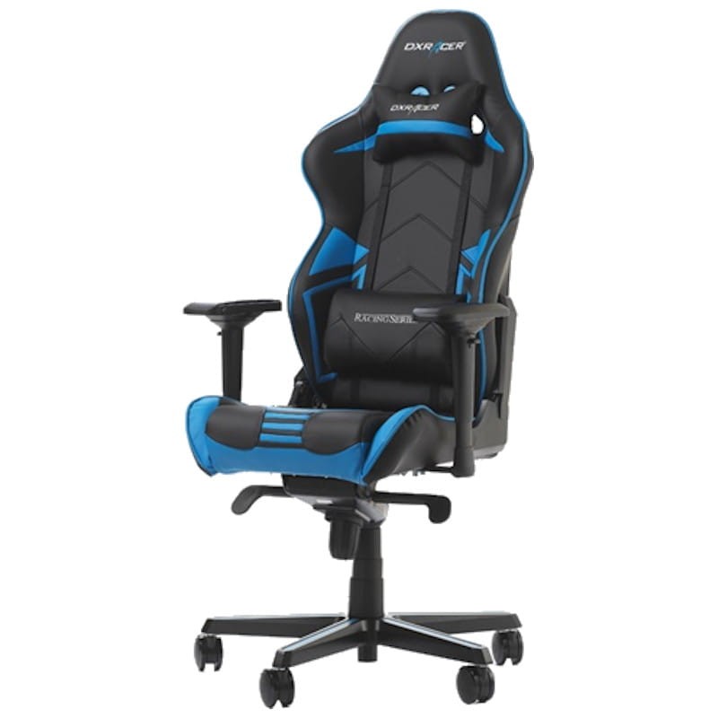 Cadeira Gaming DXRacer R131 Racing Pro Preta Azul - Item