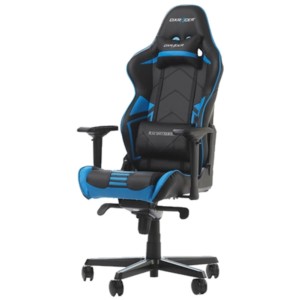 Cadeira Gaming DXRacer R131 Racing Pro Preta Azul