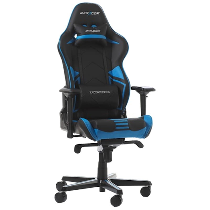 Cadeira Gaming DXRacer R131 Racing Pro Preta Azul - Item2