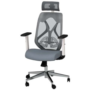 Chaise de Bureau Hbada HDNY140WM Blanc