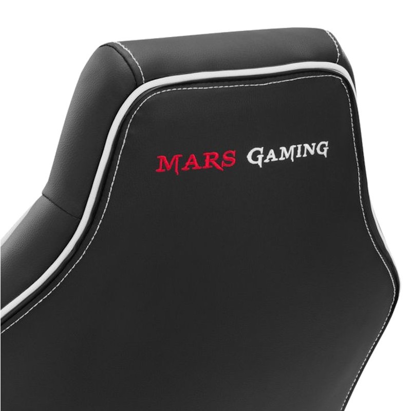Chaise Gaming Mars Gaming MGCX ONE Noir Blanc - Ítem4