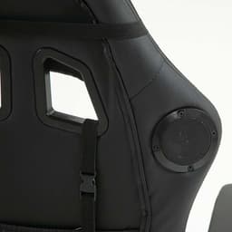 altifalante Bluetooth da Cadeira Gaming PowerGaming LED RGB com Altifalante Bluetooth, Massagem e Apoio para Pés Preto