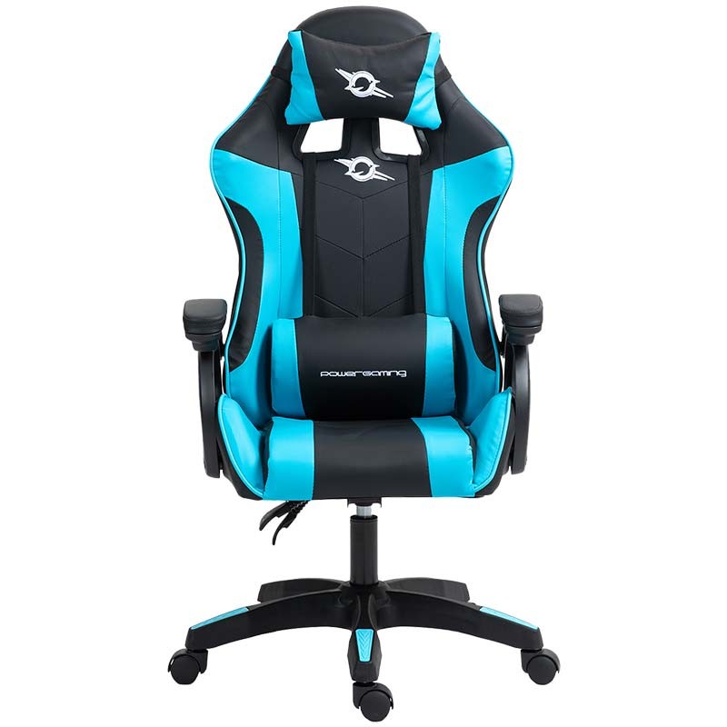 Chaise Gaming PowerGaming Noir+Bleu - Class B Refurbished - Ítem