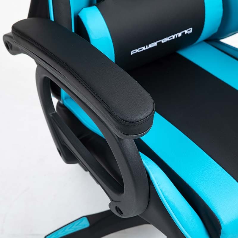 apoios de braços da Cadeira Gaming PowerGaming Preto+Azul