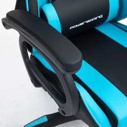 apoios de braços da Cadeira Gaming PowerGaming Preto+Azul