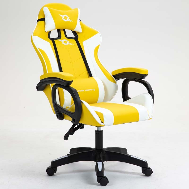 PowerGaming Silla Blanco+Amarillo - Ítem5