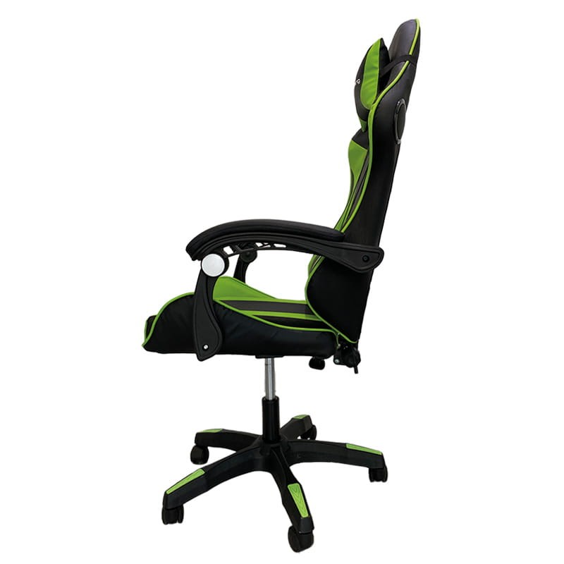 Silla Gaming PowerGaming con Altavoz Bluetooth y Masaje Negro/Verde - Ítem7