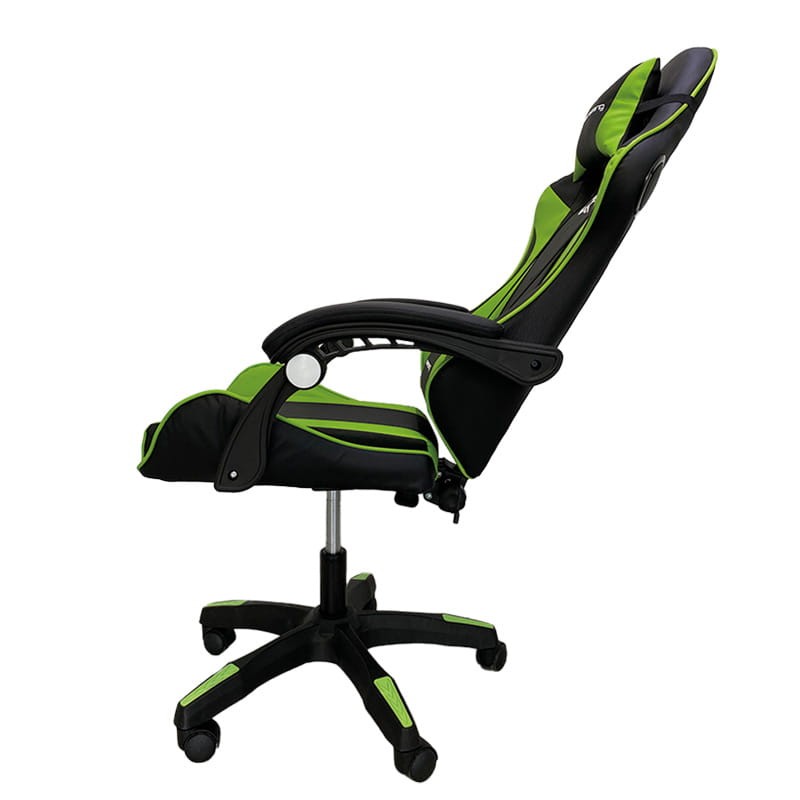 Silla Gaming PowerGaming con Altavoz Bluetooth y Masaje Negro/Verde - Ítem8