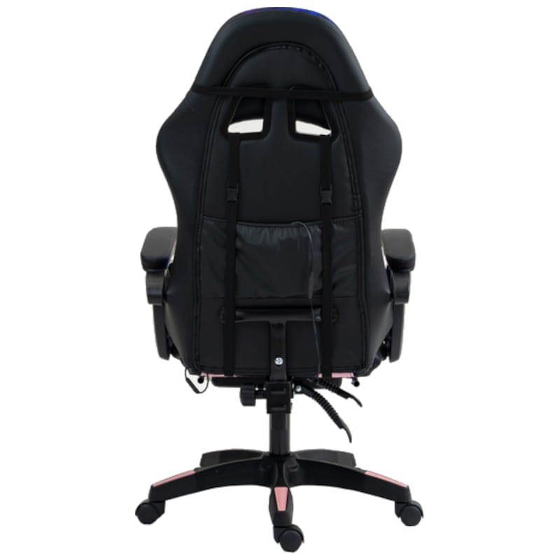 PowerGaming LED RGB Chaise repose-pieds Noir+Rose - Ítem11