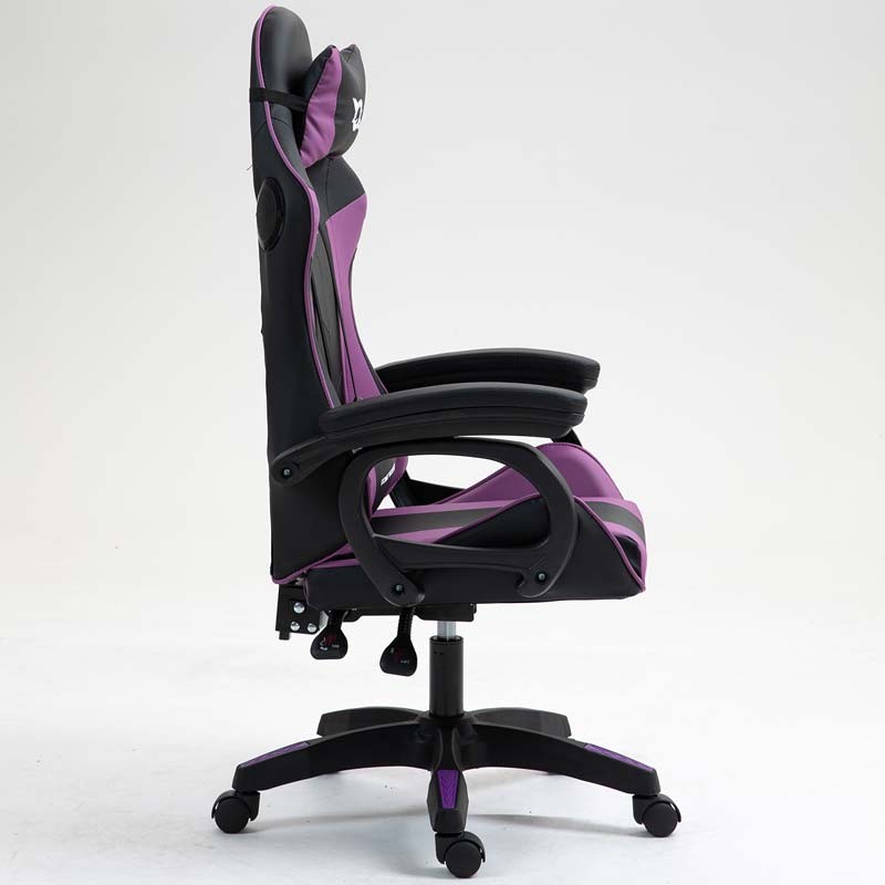 PowerGaming Cadeira Altifalante Massagem Preto+Lilás - Item2