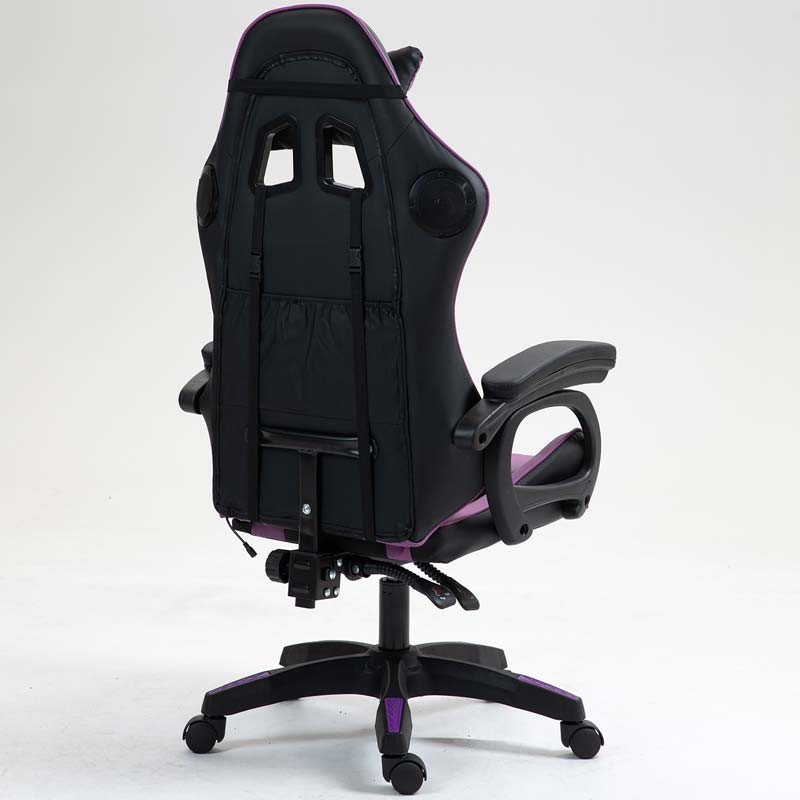 PowerGaming Cadeira Altifalante Massagem Preto+Lilás - Item3