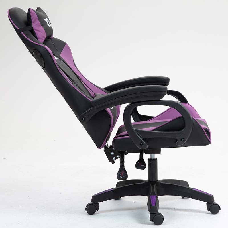 PowerGaming Cadeira Altifalante Massagem Preto+Lilás - Item6