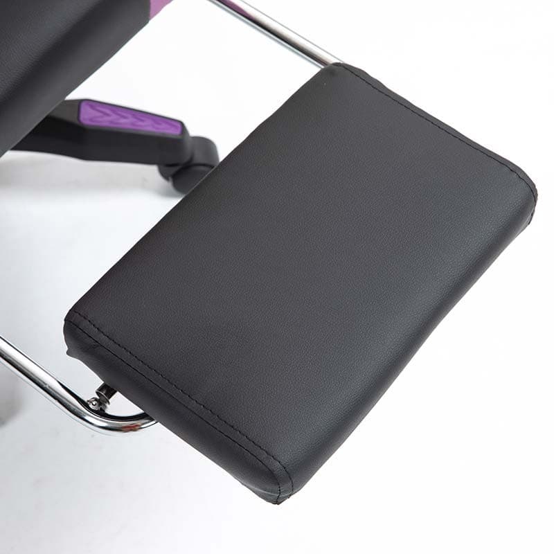 repose-pieds de la Chaise Gaming PowerGaming avec Repose-pieds Noir+Lilas