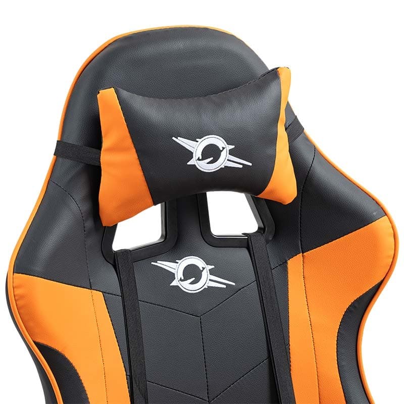 cojín cervical de la Silla Gaming PowerGaming Negro+Naranja