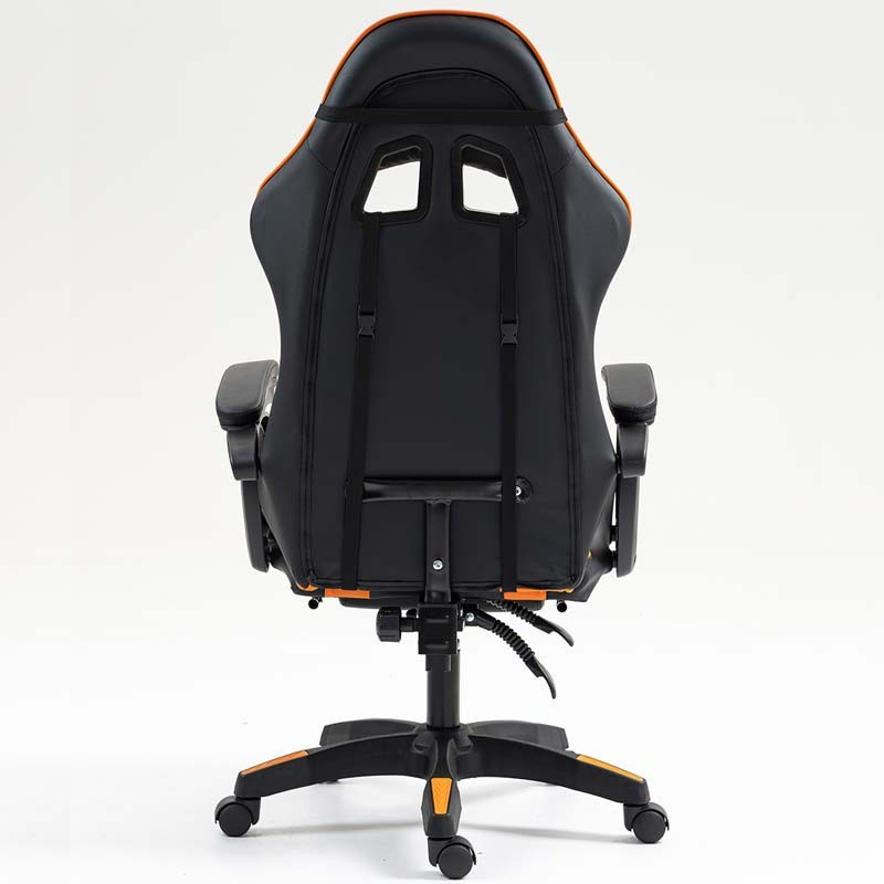PowerGaming Silla Reposapiés Negro+Naranja - Ítem4
