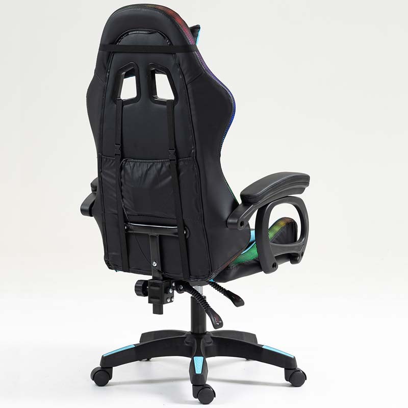 PowerGaming LED RGB Chaise Noir+Bleu - Class B Refurbished - Ítem3
