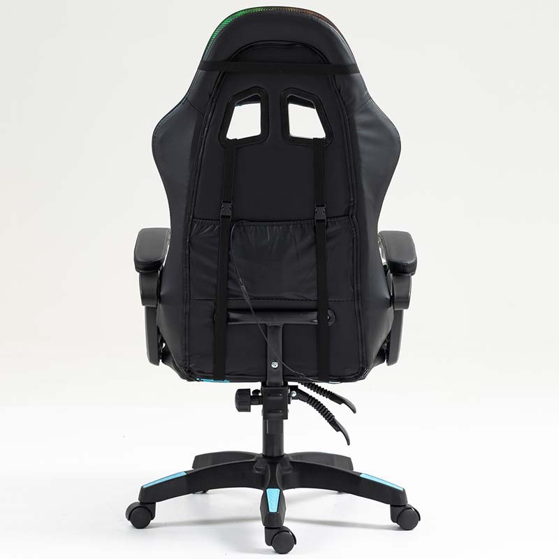 PowerGaming LED RGB Chaise Noir+Bleu - Class B Refurbished - Ítem4