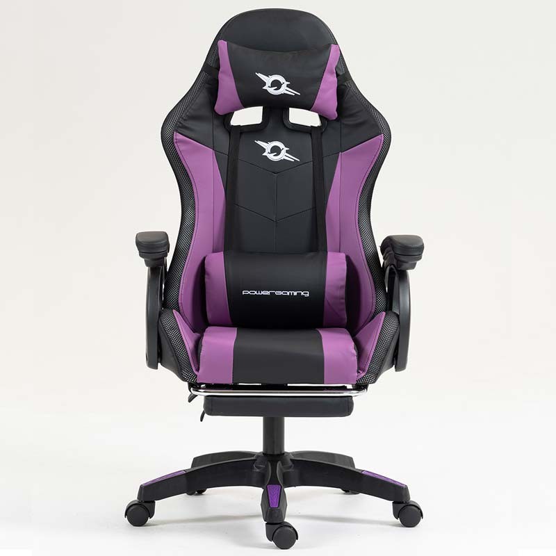 PowerGaming LED RGB Chaise repose-pieds Noir+Lilas - Ítem1
