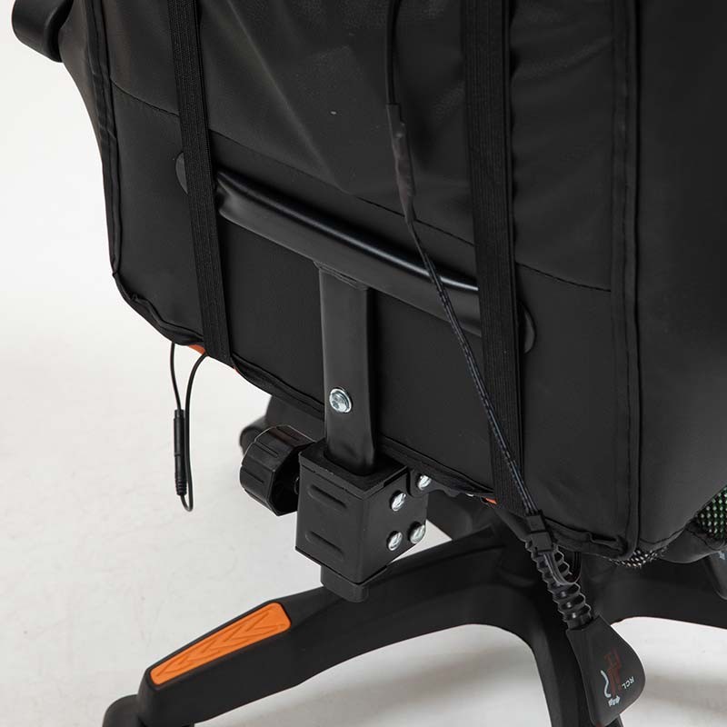 PowerGaming LED RGB Silla Negro+Naranja - Ítem11