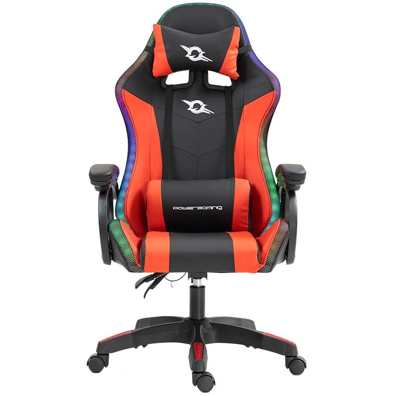 PowerGaming LED RGB Silla Negro+Rojo - Ítem