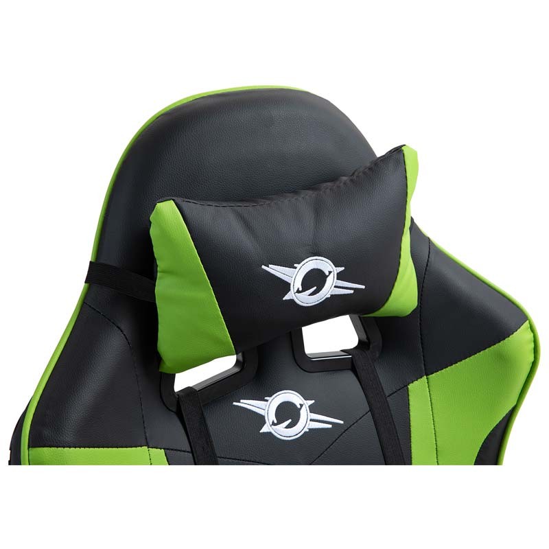 PowerGaming Chaise massage à haut-parleur Noir+Vert - Ítem7