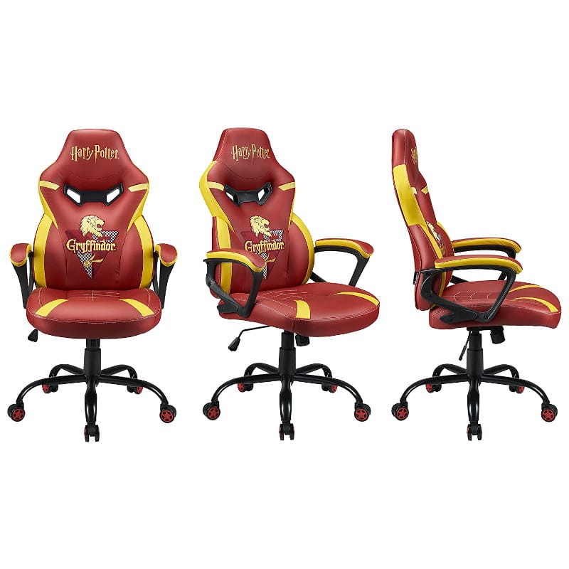 Cadeira Gaming Subsonic Harry Potter Junior Vermelho/Amarelo - Item1