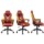 Gaming Chair Subsonic Harry Potter Junior Red/Yellow - Item1