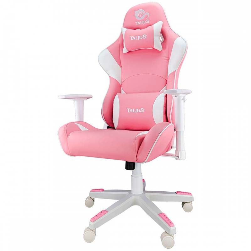Cadeira Gaming Talius Dragonfly Branco/Rosa - Item1