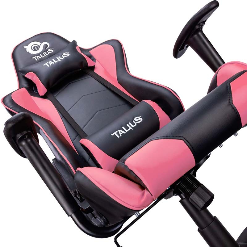 Cadeira Gaming Talius Gecko v2 Preto/Rosa - Item2
