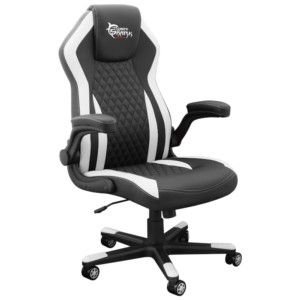 Gaming Chair White Shark Dervish Black / White