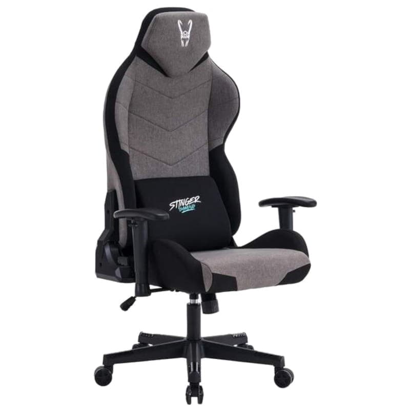 Silla Gaming Woxter Stinger Station - Titan Dark Vista frontal lado derecho