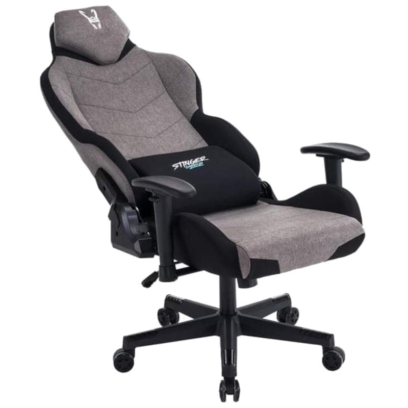 Silla Gaming Woxter Stinger Station - Titan Dark Vista frontal asiento abatible