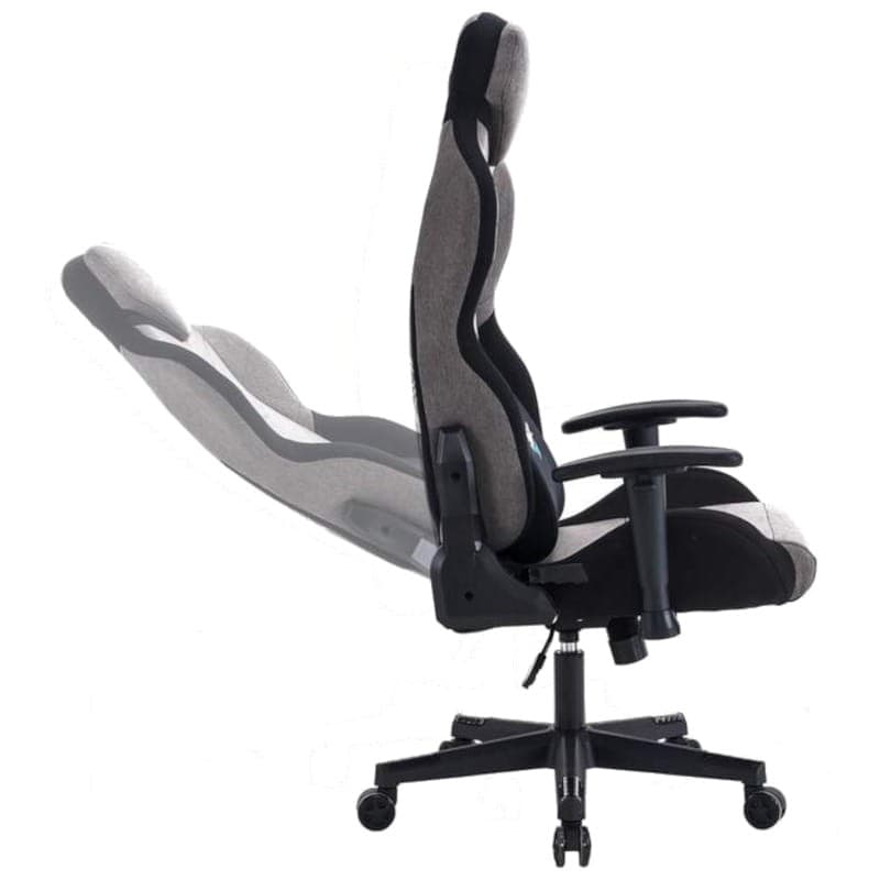 Silla Gaming Woxter Stinger Station - Titan Dark Vista lateral asiento abatible