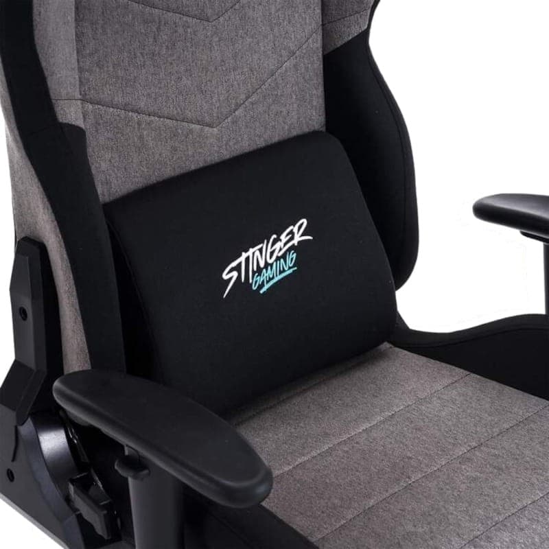 Silla Gaming Woxter Stinger Station - Titan Dark Detalle cojín lumbar