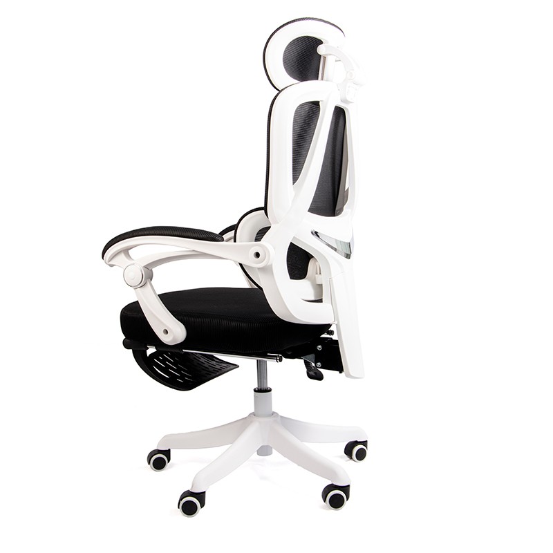 Silla de Oficina Powerbasics Confort T20 Negro con Ruedas y Reposapiés - Clase B Reacondicionado - Ítem5