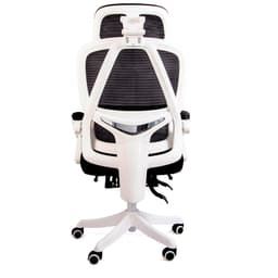 foto real trasera Silla de Oficina Powerbasics Confort T20 Negro