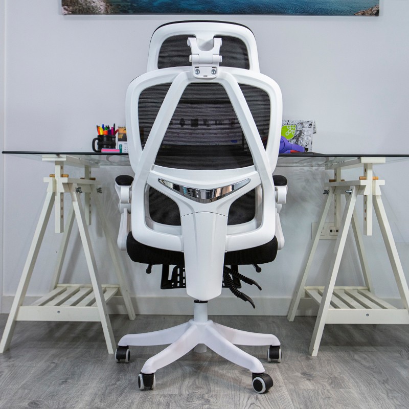 Silla de Oficina Powerbasics Confort T20 Negro con Ruedas y Reposapiés - Clase B Reacondicionado - Ítem10
