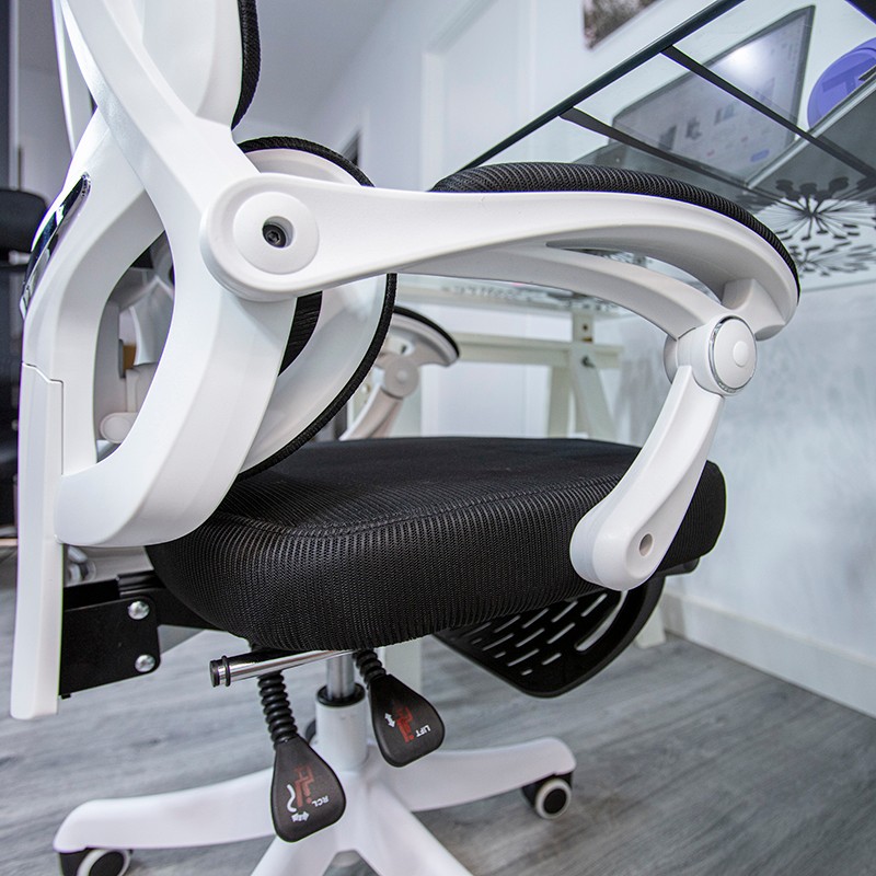 Silla de Oficina Powerbasics Confort T20 Negro con Ruedas y Reposapiés - Clase B Reacondicionado - Ítem14