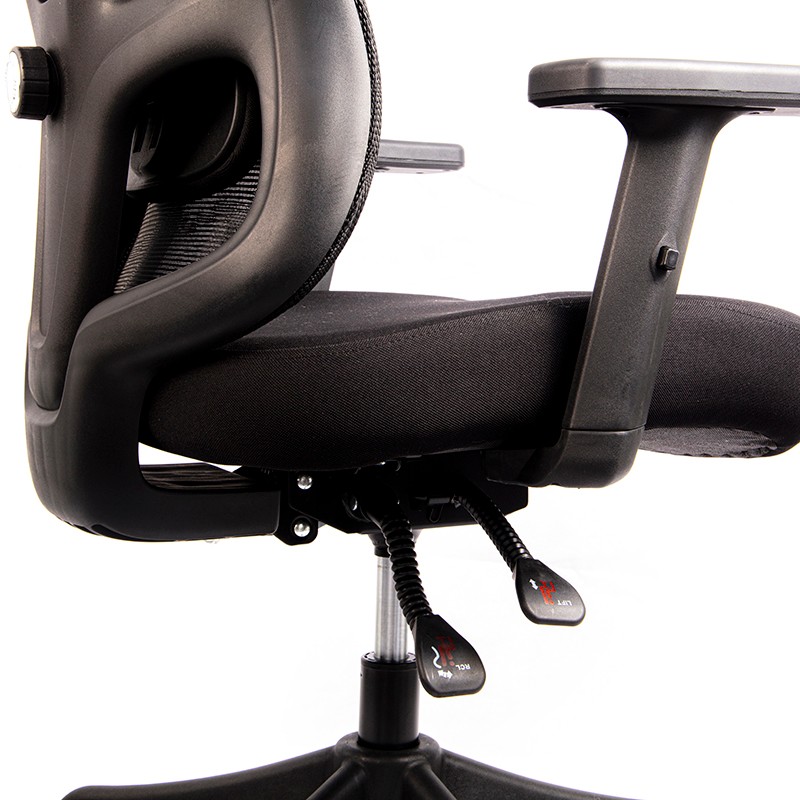 Chaise de Bureau Powerbasics Ergo Noir - Ítem7