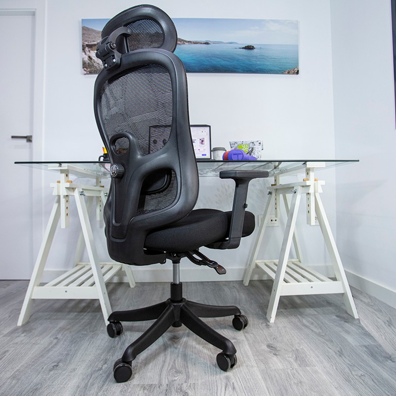 Chaise de Bureau Powerbasics Ergo Noir - Ítem10