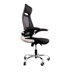 Foto real lado direito Cadeira de escritório Powerbasics W2003 preta