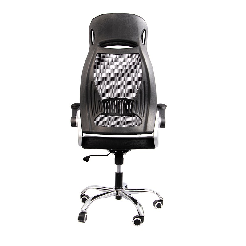 Cadeira de Escritório Powerbasics W2003 Preto com Descanso de Braços Rebatíveis - Sem Selo - Item3