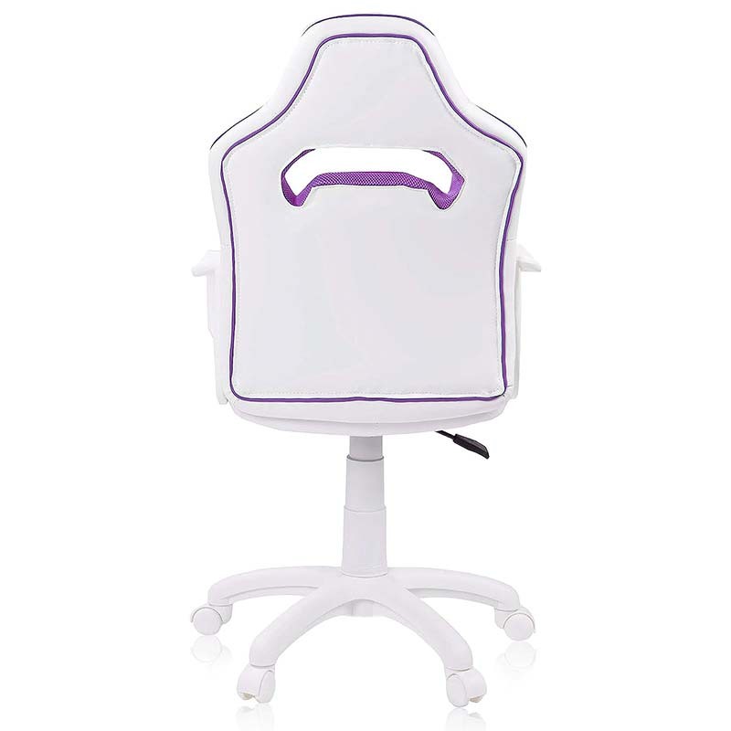 Chaise en Simili-cuir PowerGaming Akiba Blanc+Lilas - Ítem2
