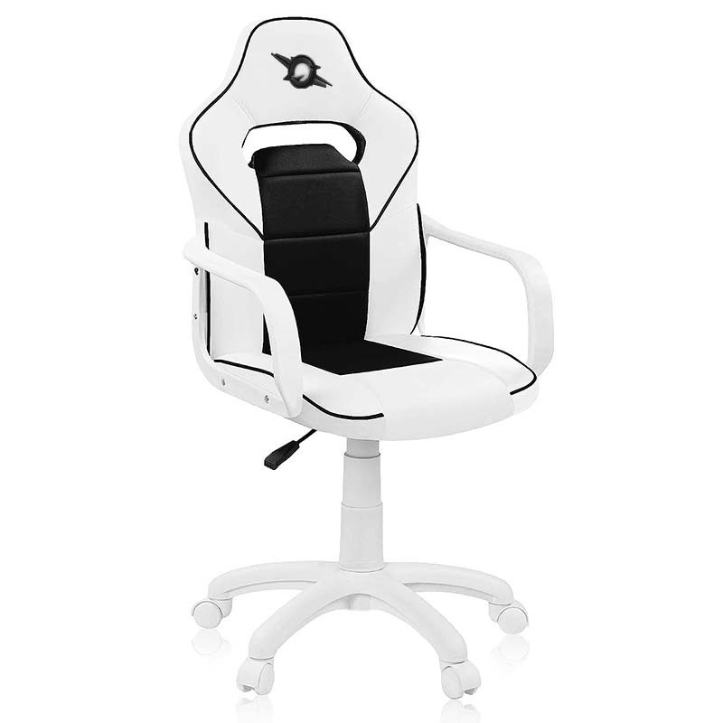 Cadeira de Polipele PowerGaming Akiba Branco+Preto - Item