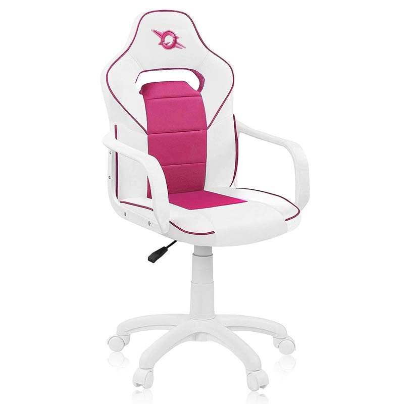Chaise en Simili-cuir PowerGaming Akiba Blanc+Rose - Ítem