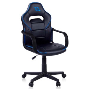 Chaise en Simili-cuir PowerGaming Akiba Noir+Bleu