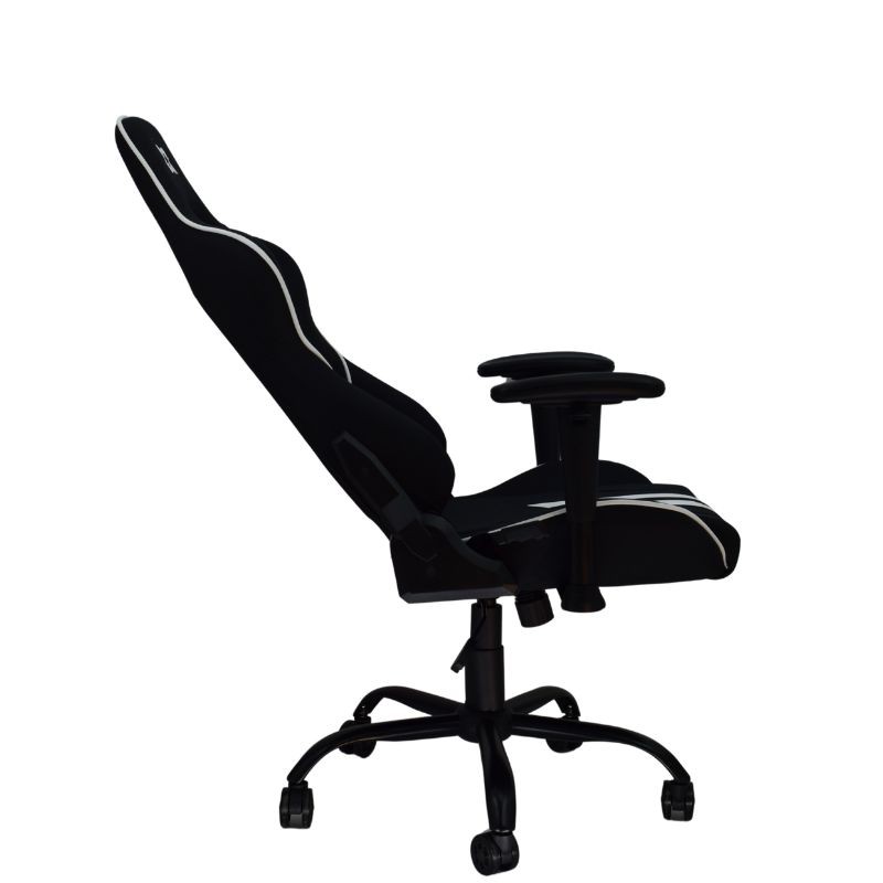 Silla de Tela PowerGaming Burnout Negro+Blanco - Ítem2