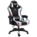 Gaming Chair PowerGaming LED RGB White/Black - Item